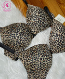 ست شورت و سوتین پلنگی