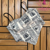 نیمتنه اسپرت روزنامه ایی