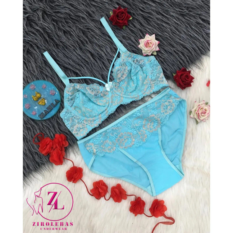 ست شورت سوتین زنبق