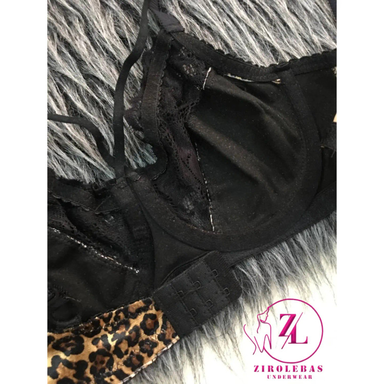 سوتین تک مخمل پلنگی