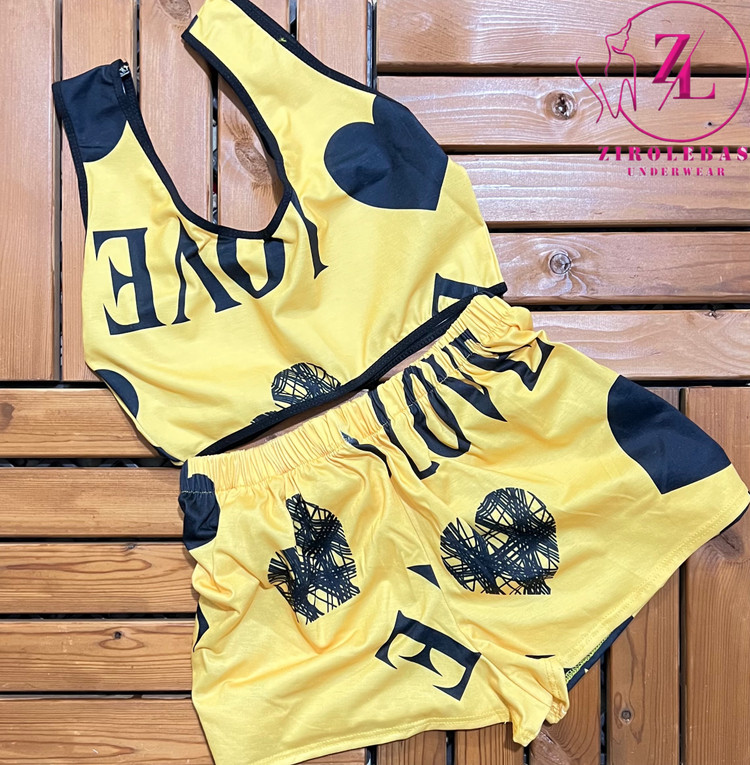 ست نیمتنه و شورتک