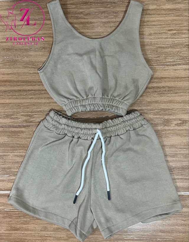 ست تاپ شلوارک