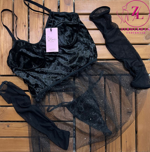 لباس خواب مخمل