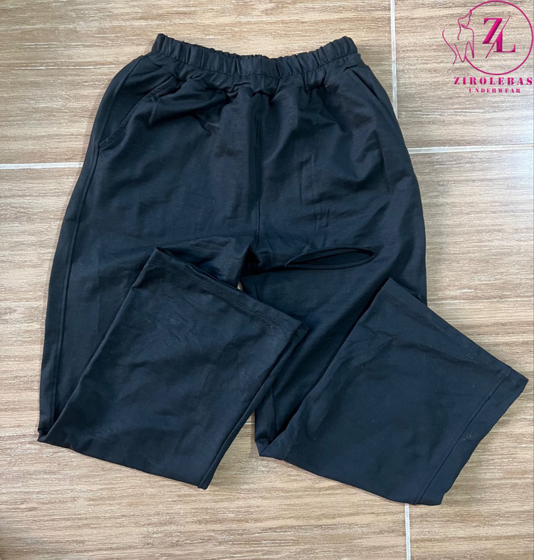 شلوار اسلش زاپ دار