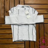 آستین بلند دکمه دار