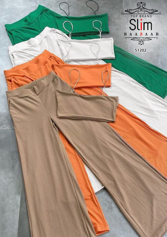 ست کراپ شلوار