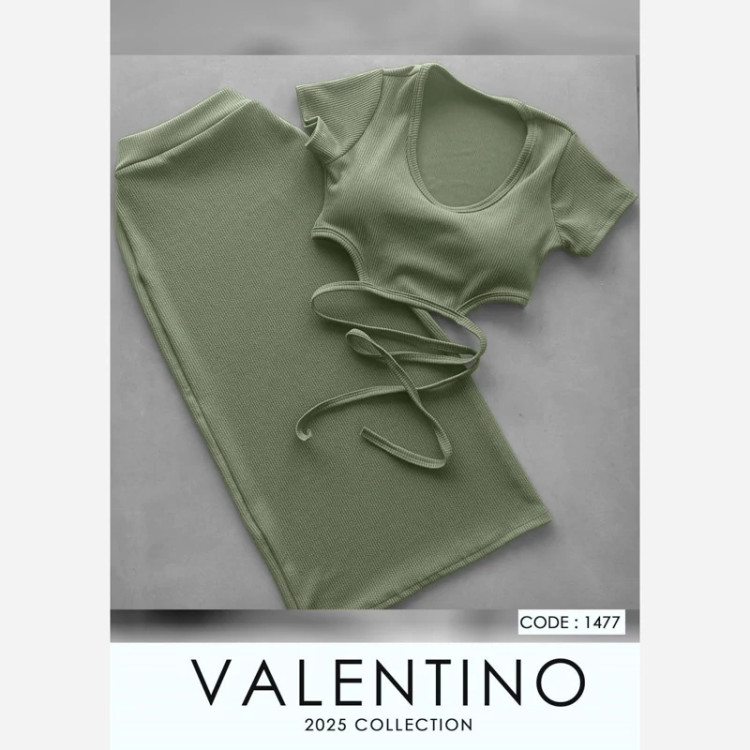 ست کراپ دامن