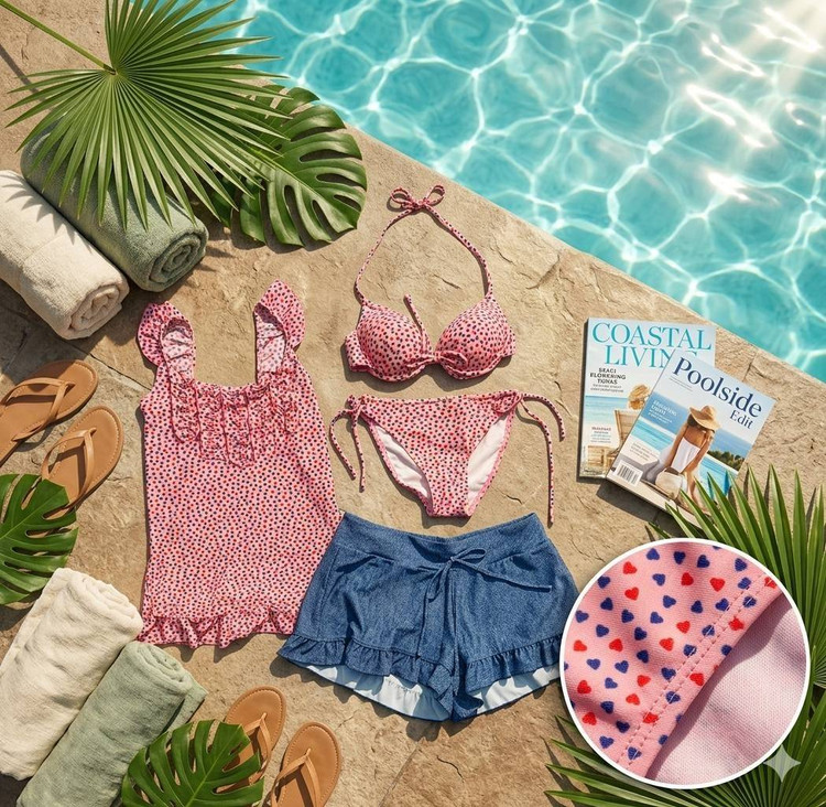 مایو 3 تکه برند Beach Queen وارداتی