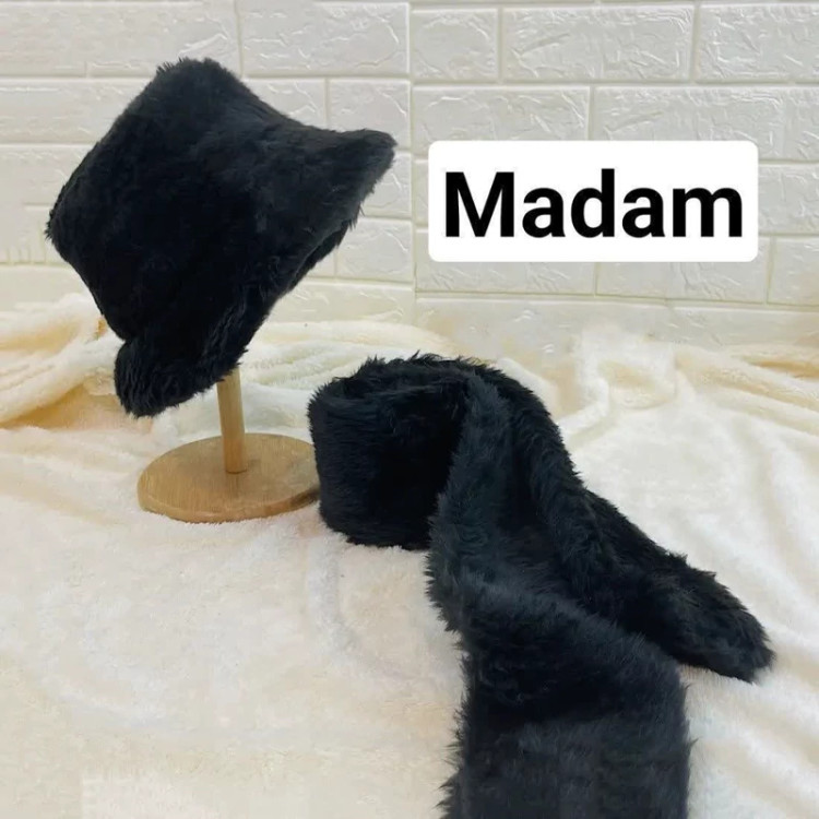 ست شال و کلاه فرحی madam