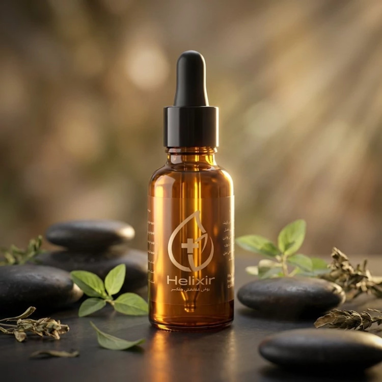روغن هلکسیر اصل با لیبل اصالت 30 سی سی