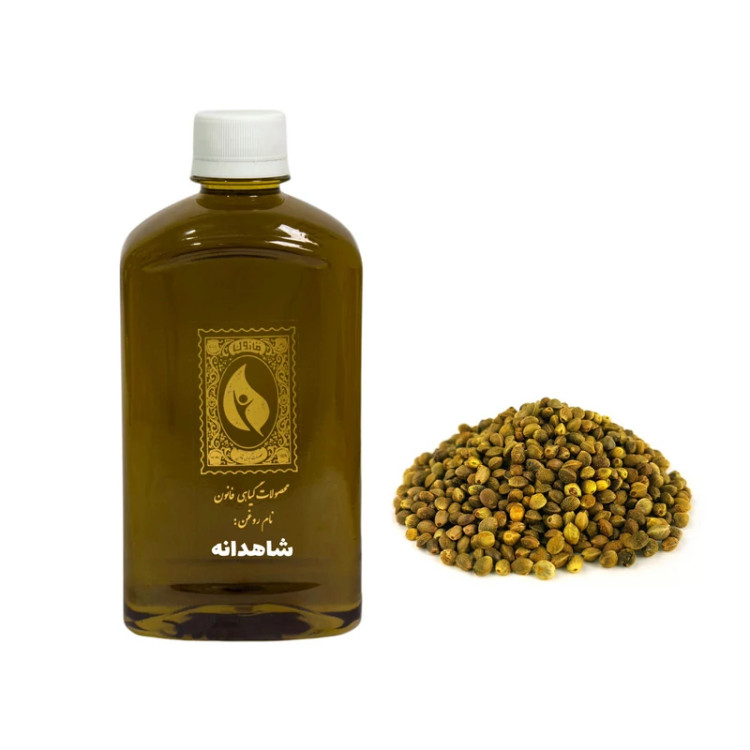 روغن شاهدانه مدل پرس سرد حجم 450 میلی لیتر