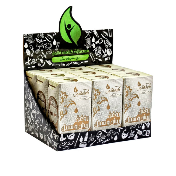 روغن ریش و سبیل مدل 9 حجم 30 میلی لیتر مجموعه 9 عددی