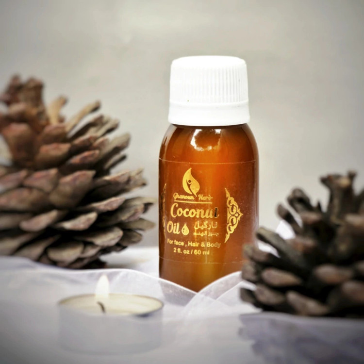 روغن پوست و مو مدل نارگیل حجم 60 میلی لیتر