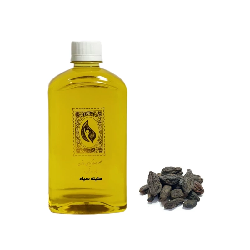 روغن هلیله سیاه قانون حجم 240 میلی لیتر