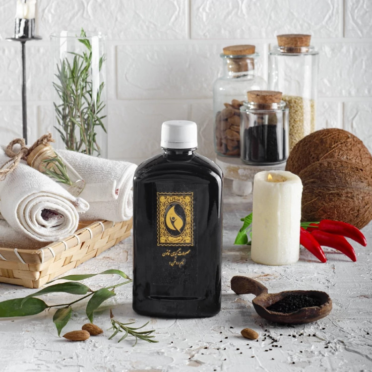 روغن سیاهدانه خالص 240 سی سی
