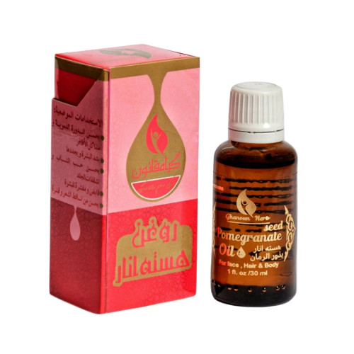 روغن هسته انار خالص قانون 30 سی سی خرید روغن اصل و خالص
