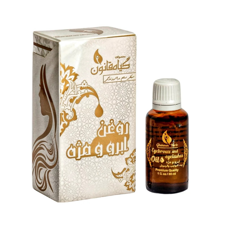 روغن ابرو و مژه قانون تقویت کننده و پرپشت کننده