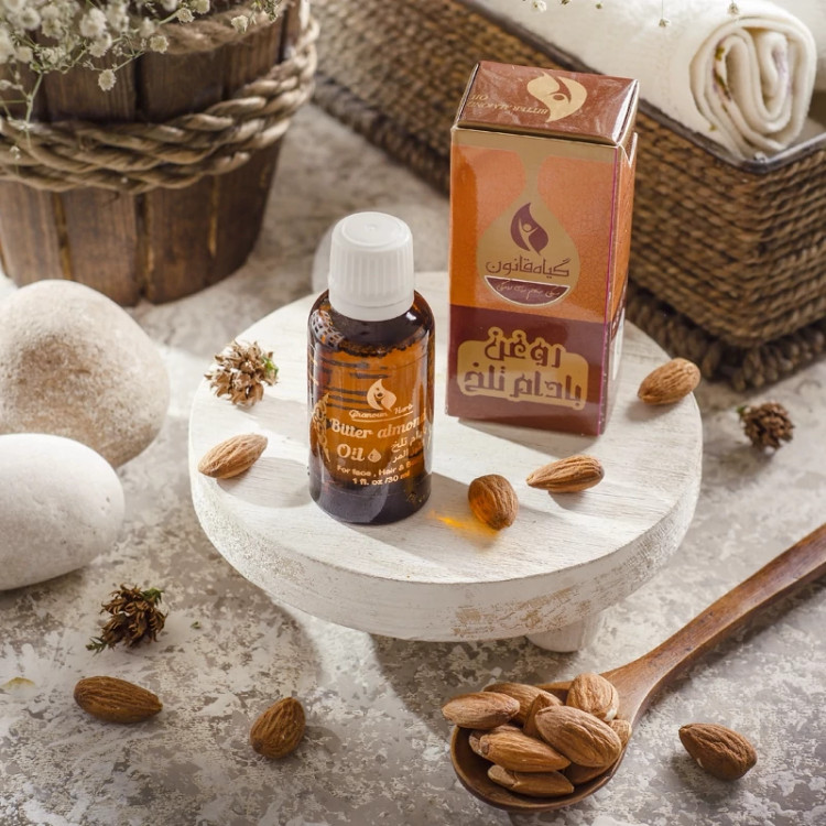 روغن بادام تلخ برای ابرو مژه و مو و صورت