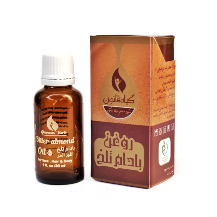 روغن بادام تلخ برای ابرو مو و قانون
