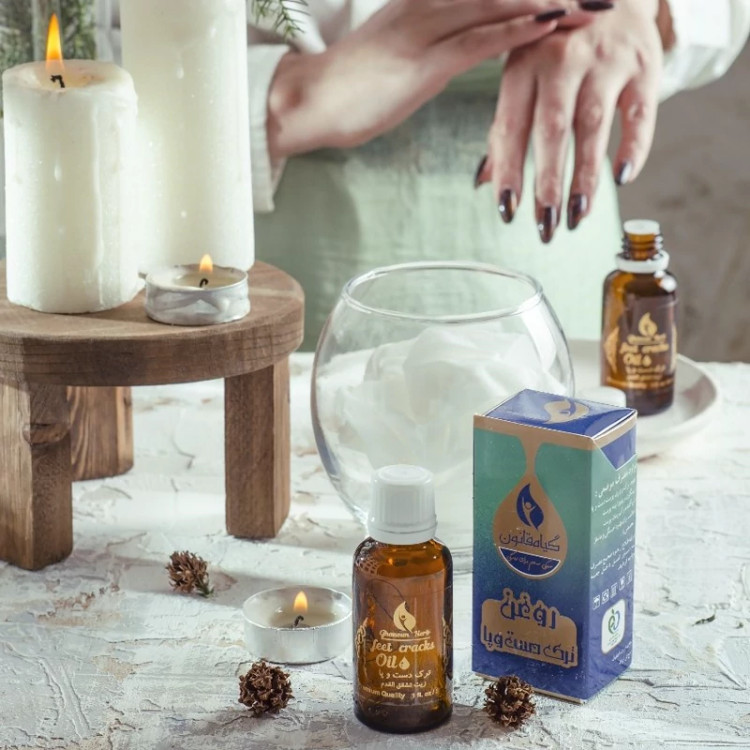 استفاده از روغن ترمیمکننده ترک پا قانون