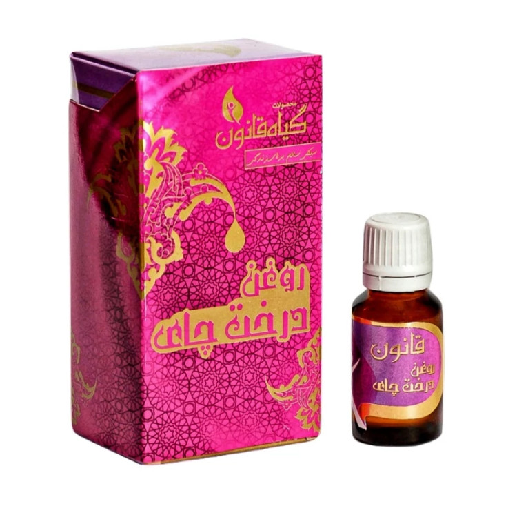 روغن درخت چای قانون خالص با بطری قطرهچکان برای مصرف موضعی