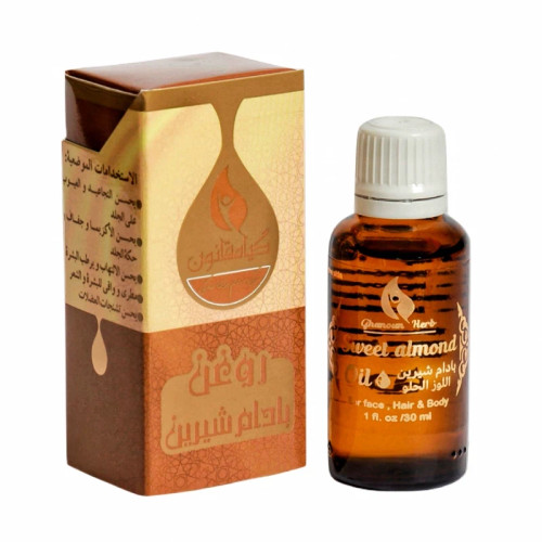 خرید روغن بادام شیرین قانون خالص ۳۰ میلیلیتر