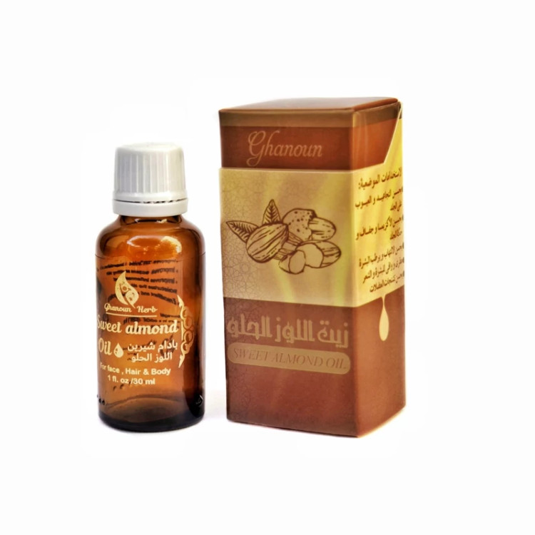 خرید روغن بادام شیرین قانون خالص ۳۰ میلیلیتر