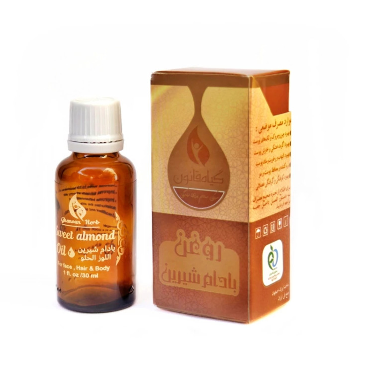 قیمت روغن بادام شیرین مارک قانون اصل