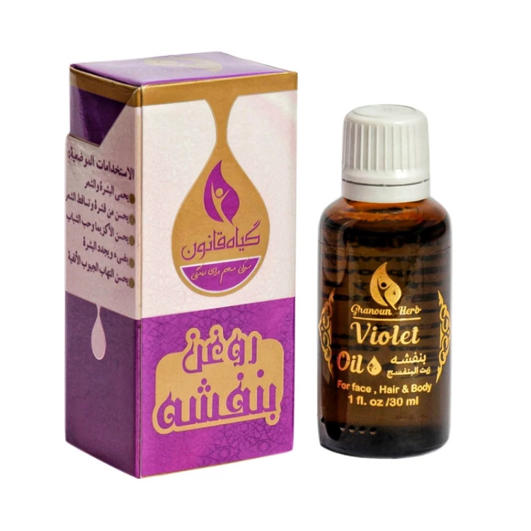 خرید روغن بنفشه قانون ۳۰ میلی لیتر اصل