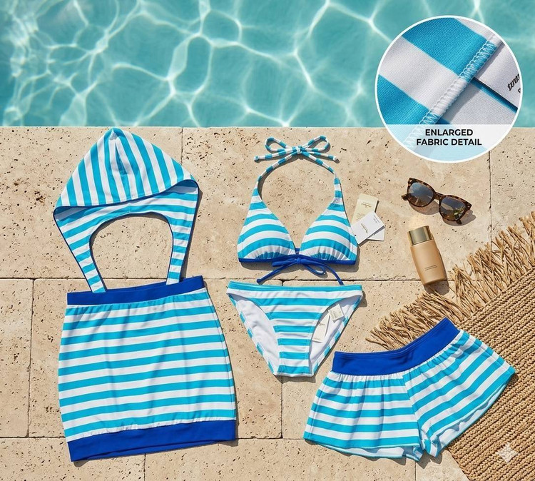 مایو یکسره۳ تکه برندBeach Queen