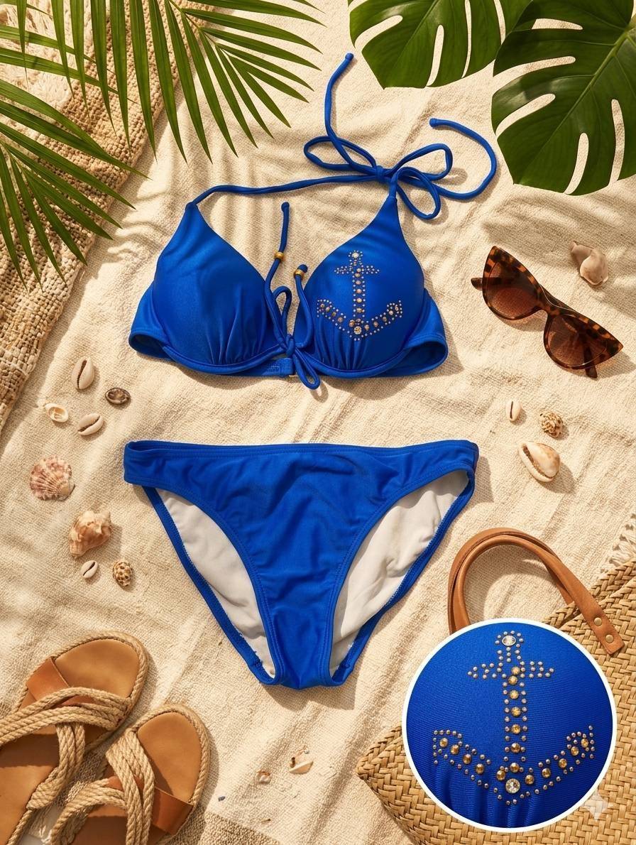 مایو ۲ تکه زنانه وارداتی برندBeach Queen