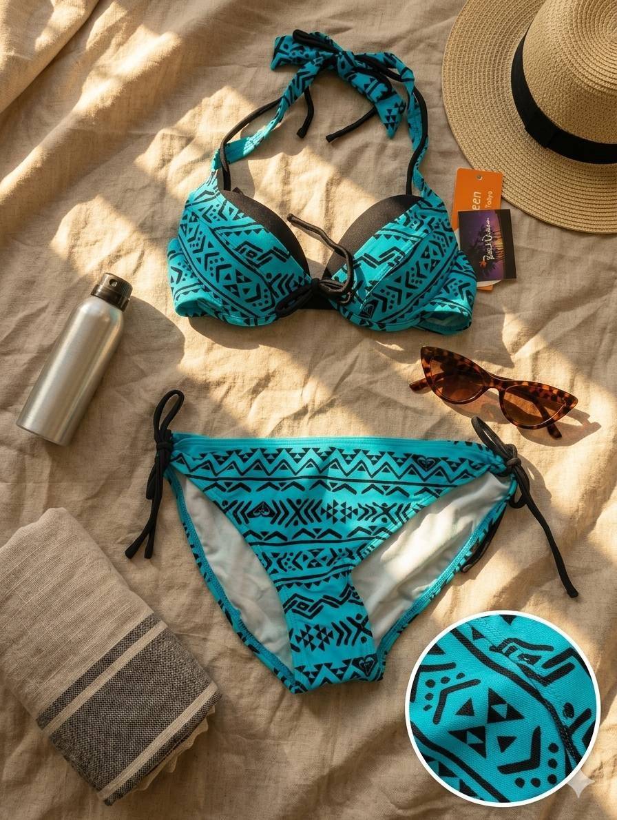 مایو 2 تکه باکیفیت  Beach Queen زنانه