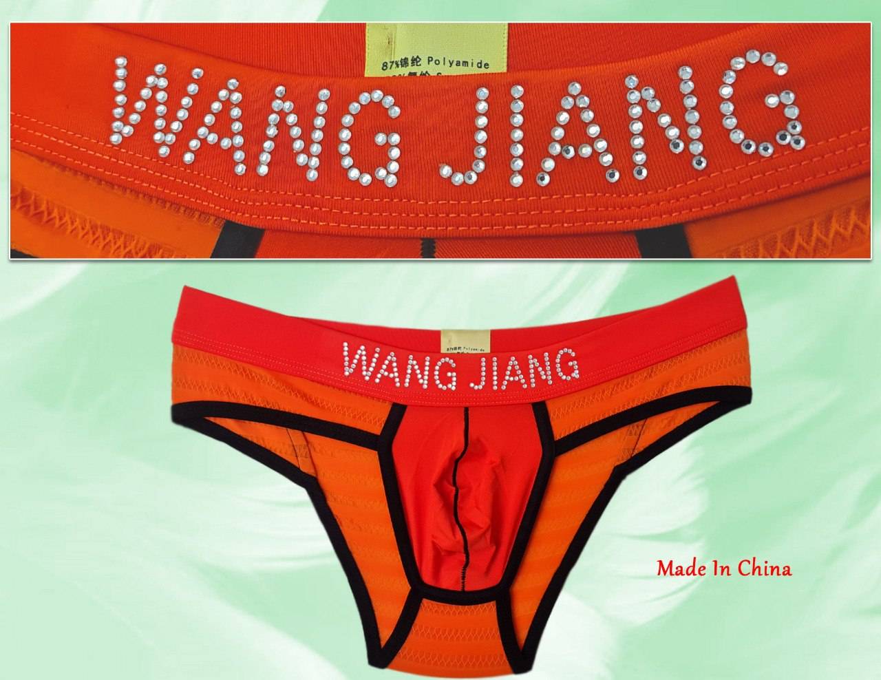 شورت فانتزی مردانه نگین دار Wang Jiang