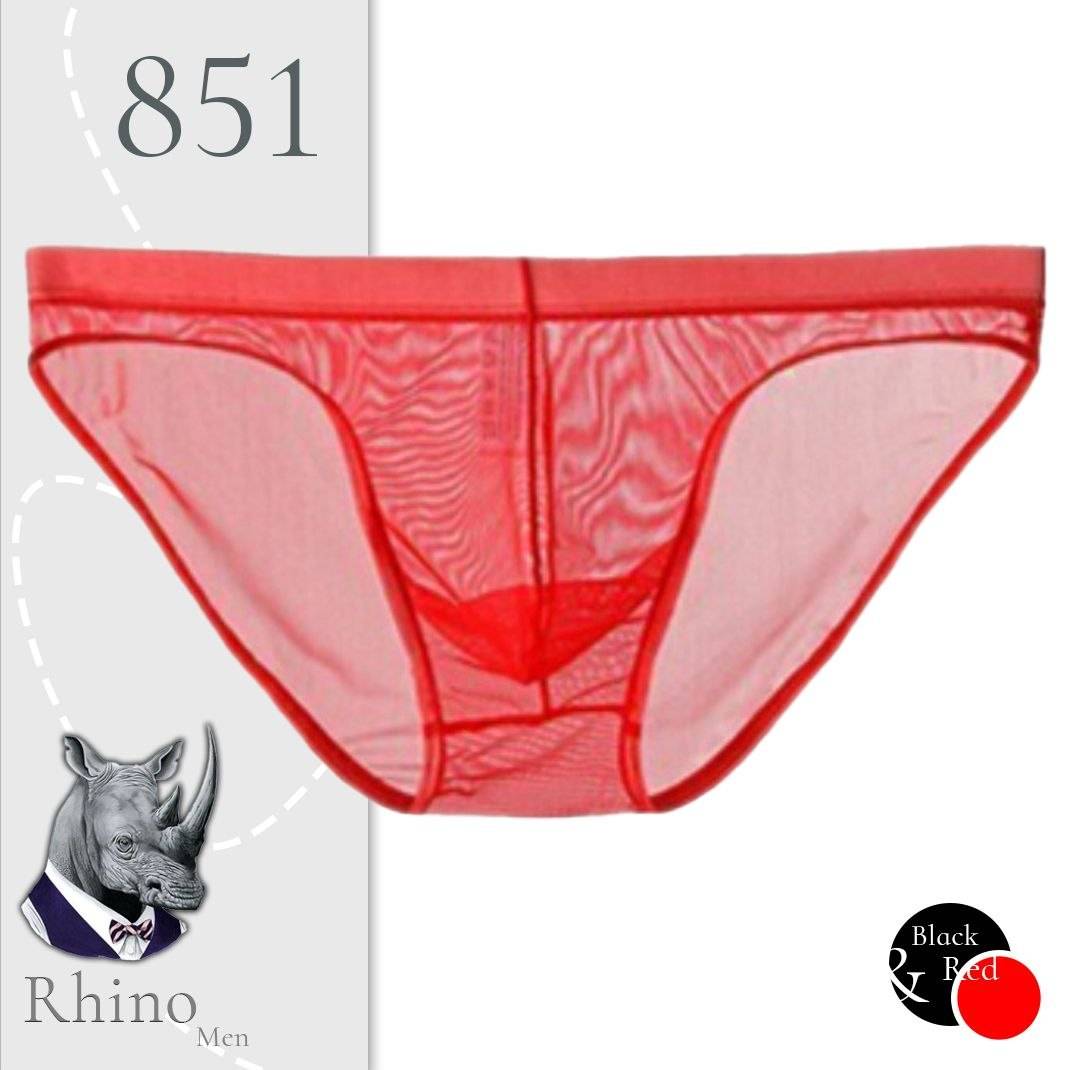 شورت توری فانتزی مردانه قرمز راینو کد 851