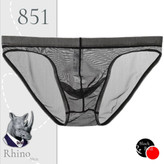 شورت مردانه توری مشکی برند راینو 851