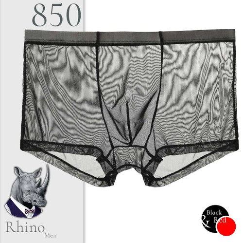 شورت باکسر توری فانتزی مردانه مشکی برند راینو کد 850